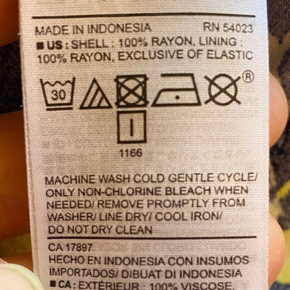 Old Navy Blue & Yellow Floral Mini Sun Dress - Picture 8 of 9